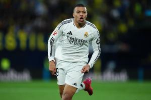 梅开二度！姆巴佩当选皇马vs塞尔塔全场最佳球员