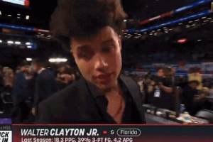 人生赢家👨‍👧22岁克莱顿成18号秀 女儿在台下