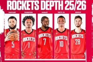 🚀化身顶流！火箭揭幕战对阵卫冕冠军&KD战旧主 圣诞大战VS湖人