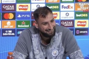 多纳鲁马：很高兴与瓜帅共事，期待在曼城很多年 不会再谈论过去