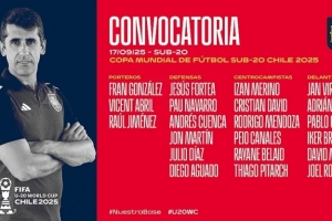 西班牙足协公布U20世界杯球员名单：皇马五人入选，巴萨仅一人