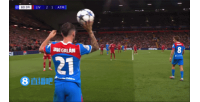 马竞连追两球扳平！略伦特凌空爆射，皮球打在麦卡身上折射破门