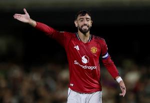 B费将迎来英超200场里程碑，助攻51次曼联球员中仅少于小贝