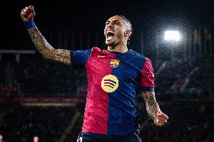 里程碑！世体：对阵赫塔费是拉菲尼亚代表巴萨出战的第150场比赛