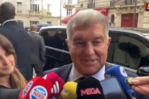 拉波尔塔：参加颁奖典礼是巨大荣幸，这是对足球和提名者的尊重