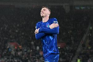 TA：切尔西球员帕尔默已成功将其标志性庆祝动作注册为商标