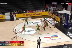 开局不佳！热身赛申京4中1，取4分4篮板，土耳其惨败立陶宛