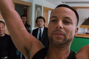 网友用AI恶搞库里&杨瀚森！这《古惑仔》看得毫无违和感！🤣