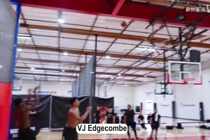 沉稳老练的新秀！VJ此前的限时单挑训练！这进攻技巧如何？